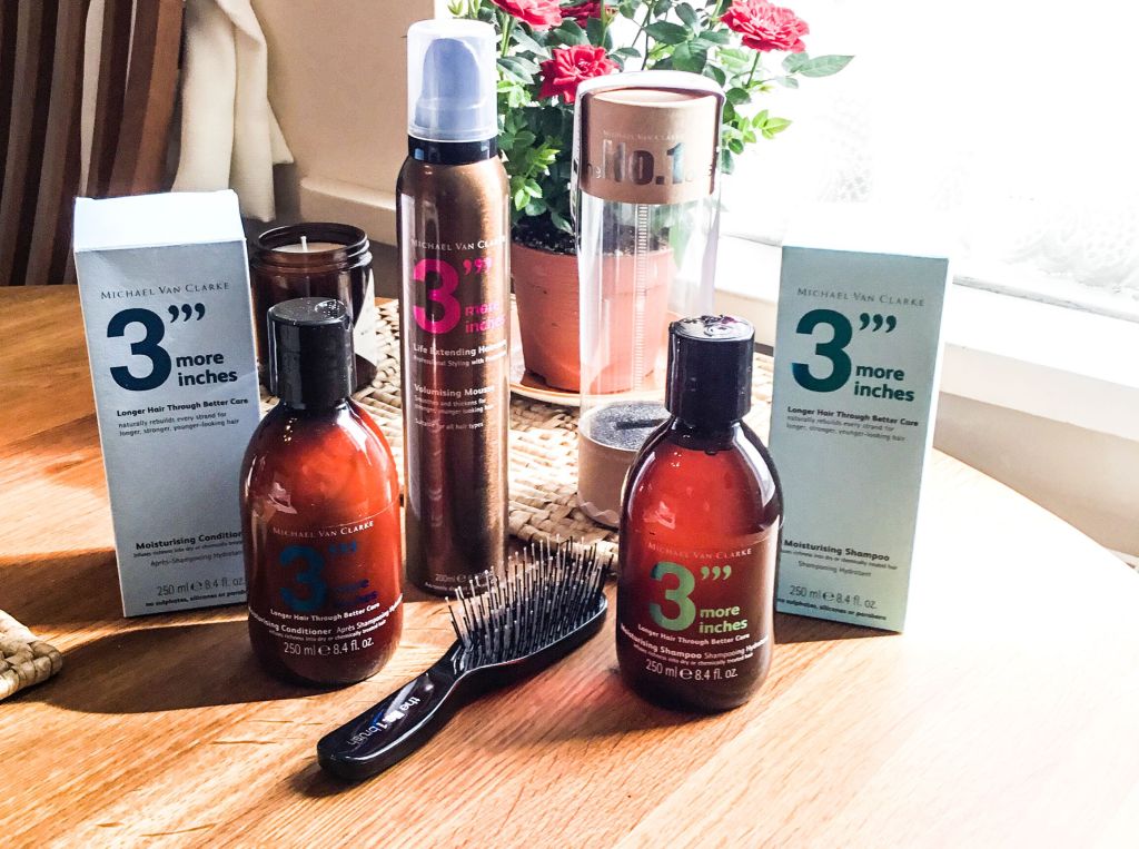 Hair Routine with Michael van Clarke, 3”’ More&nbsp;Inches